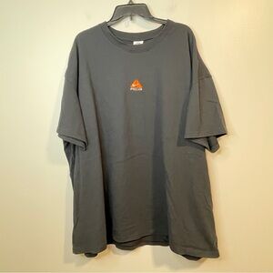 Nike ACG VTG Logo Heavyweight Black Short Sleeve T-Shirt